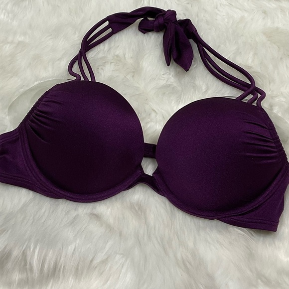 Victoria's Secret Purple Bombshell Swim Top - Picture 9 of 9